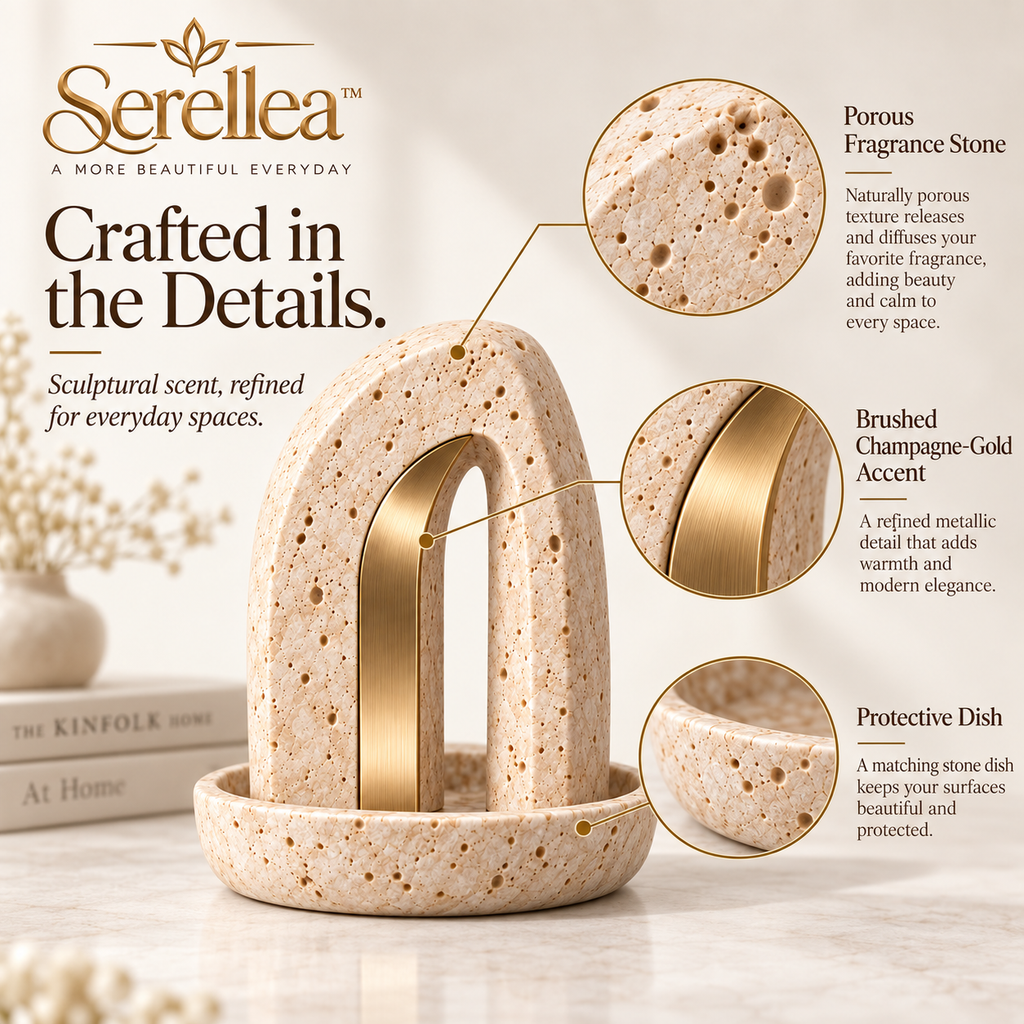 Serellea™ Valeria Sculpted Fragrance Stone