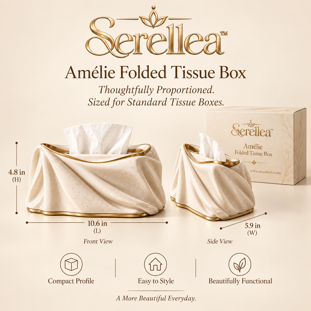 Serellea™ Amélie Folded Tissue Box