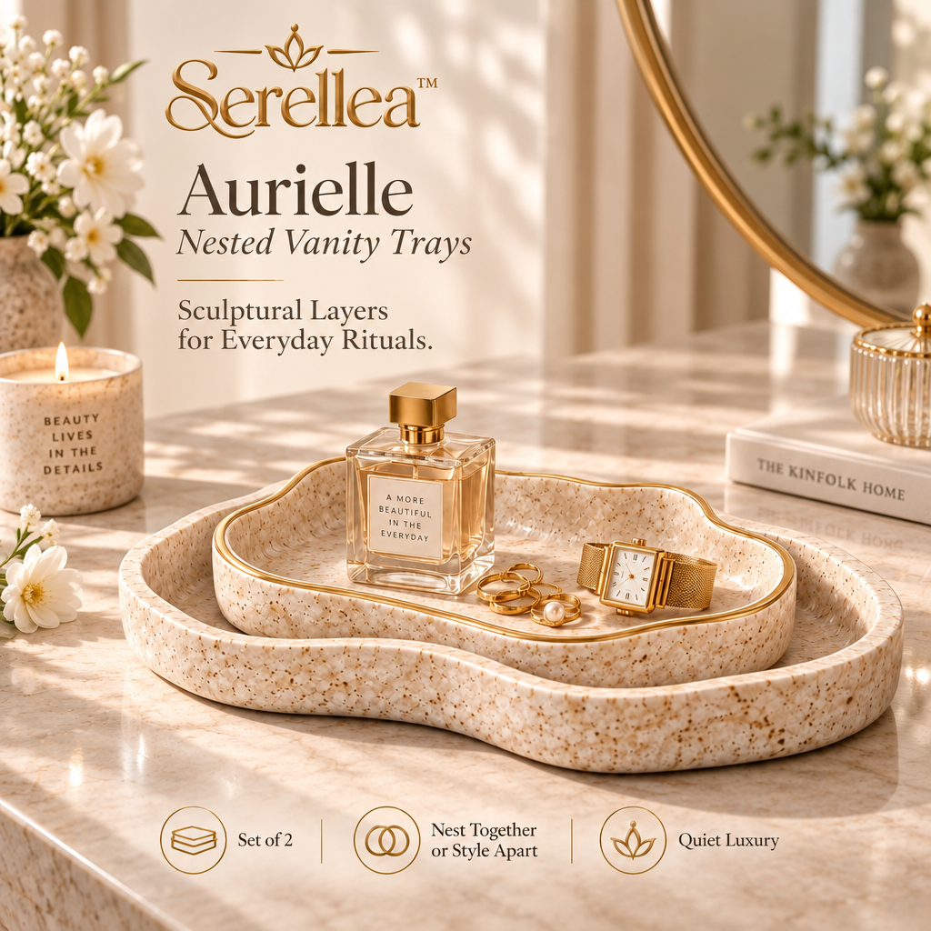 Serellea™ Aurielle Nested Vanity Trays
