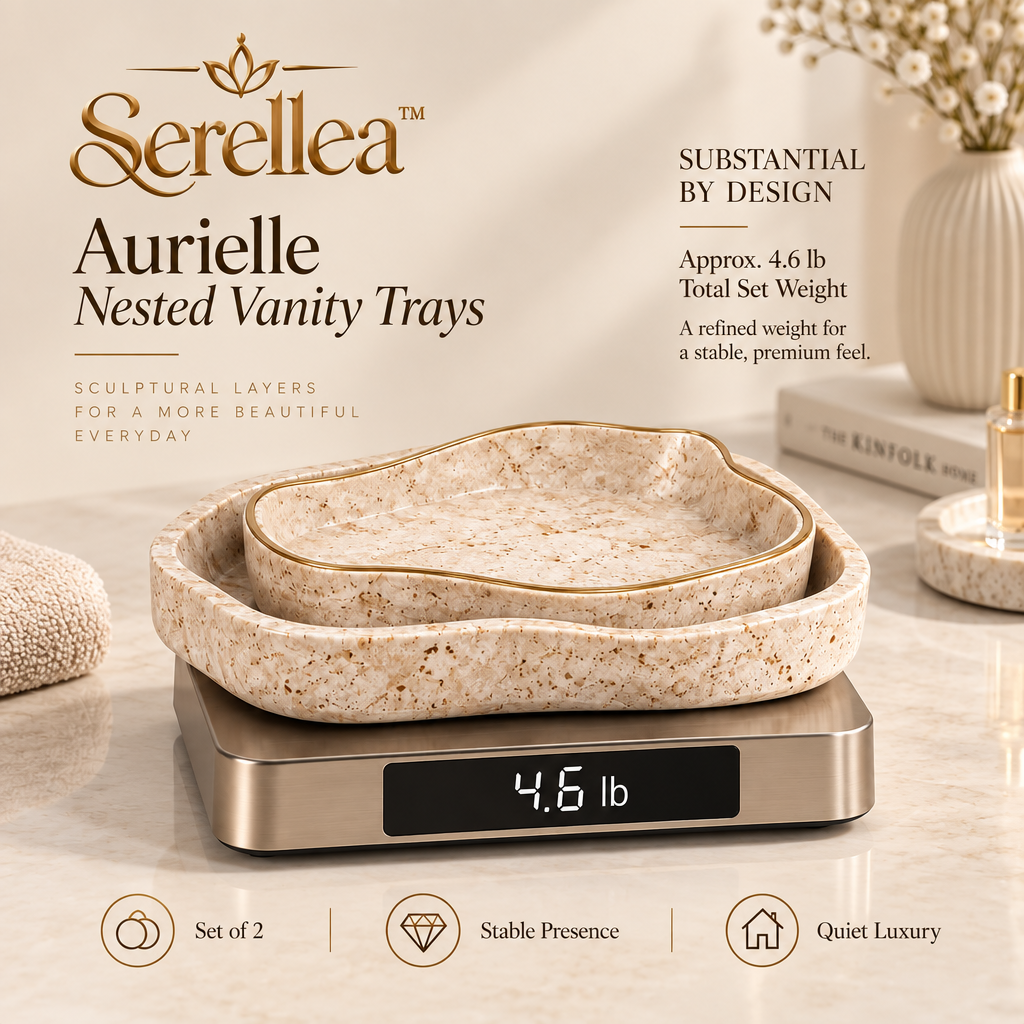 Serellea™ Aurielle Nested Vanity Trays