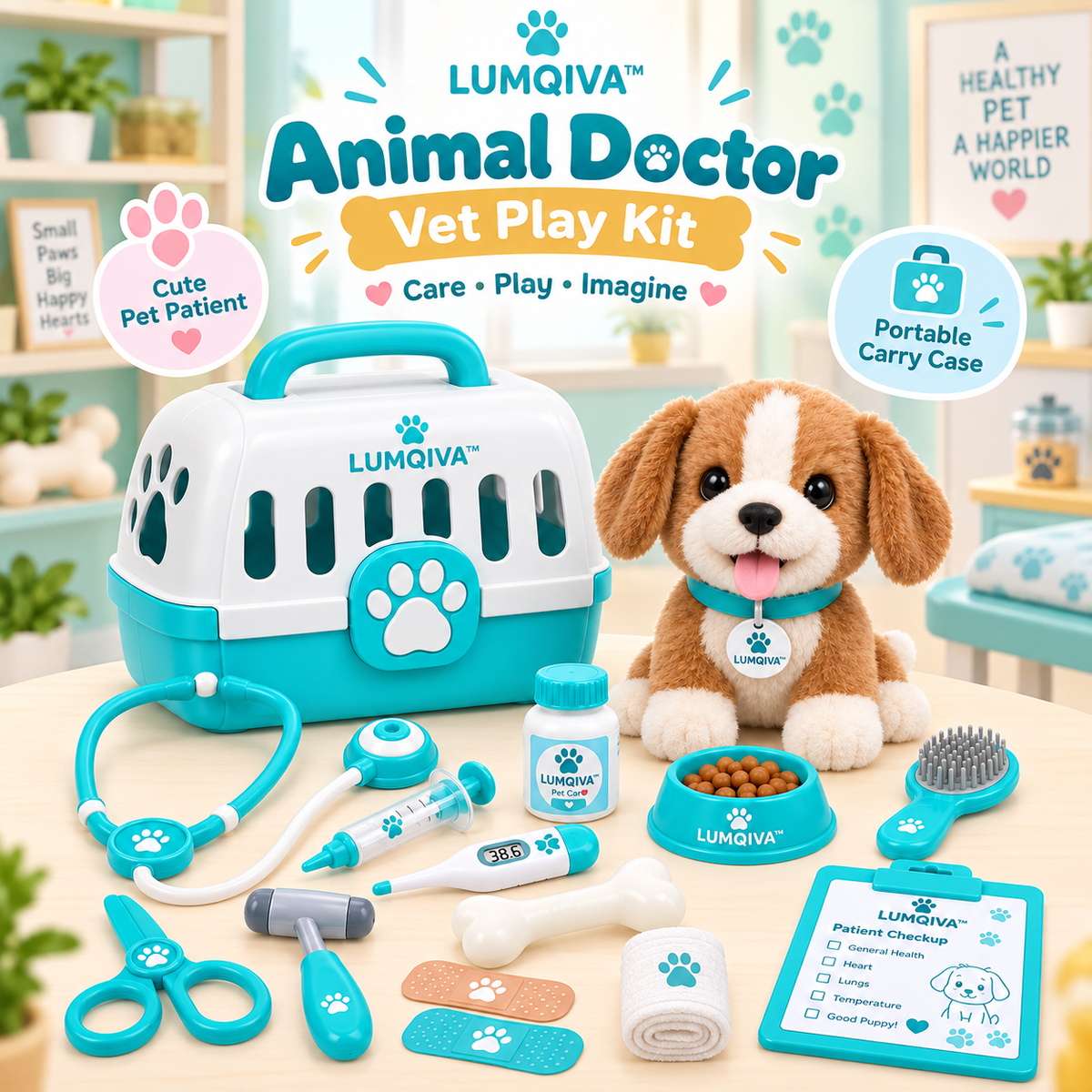 LUMQIVA™ Animal Doctor Vet Play Kit