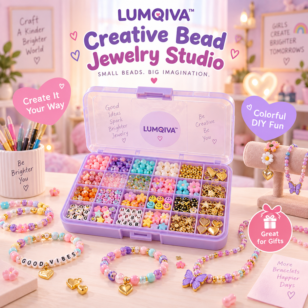 LUMQIVA™ Creative Bead Jewelry Studio