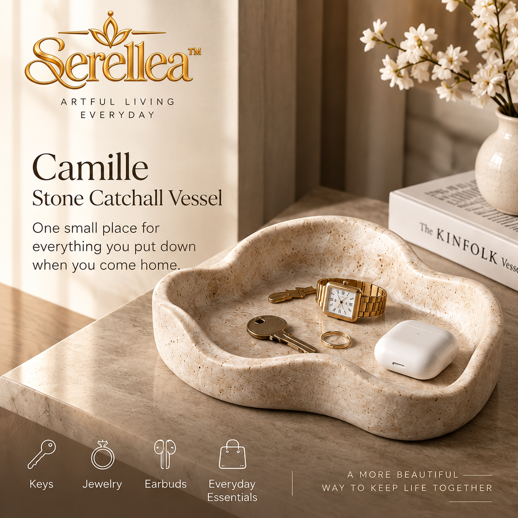 Serellea™ Camille Stone Catchall Vessel