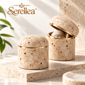 Serellea™ Laurette Sculpted Lidded Jar